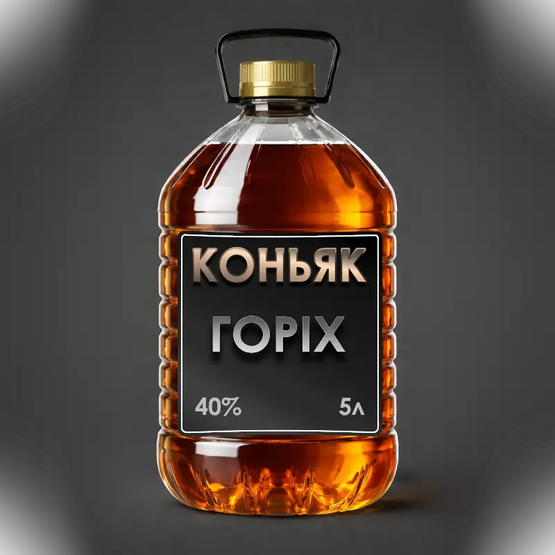 Коньяк Горіх 5л (ПЕТ)
